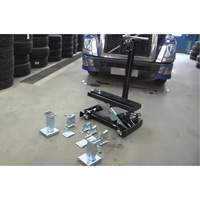 Cric de service de plancher, 14 tonne(s) Capacit&eacute;, 8-1/4" Abaiss&eacute;e, 20" &eacute;lev&eacute;e, Air comprim&eacute;/hydraulique FMT Sales Ltd