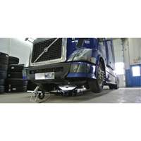 Cric de service de plancher, 14 tonne(s) Capacit&eacute;, 8-1/4" Abaiss&eacute;e, 20" &eacute;lev&eacute;e, Air comprim&eacute;/hydraulique FMT Sales Ltd