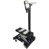 Cric de service de plancher &agrave; profil bas, 12 tonne(s) Capacit&eacute;, 7-1/2" Abaiss&eacute;e, 15" &eacute;lev&eacute;e, Air comprim&eacute;/hydraulique FMT Sales Ltd