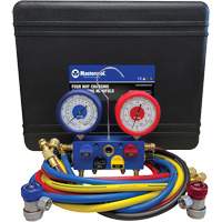 R134A 4-Way Aluminum Manifold Gauge Set FMT Sales Ltd