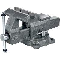 &eacute;tau professionnel d'atelier K65, Largeur des m&acirc;choires 6-1/2", Profondeur de la gorge 3-7/8", Base Pivotant FMT Sales Ltd