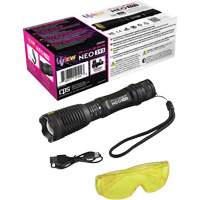 Lampe UV rechargeable pour la d&eacute;tection des fuites UView Phazer NEO 395 FMT Sales Ltd