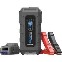 D&eacute;marreur d'appoint, survolteur, banque d'alimentation et lampe de poche JumpSurge1500 FMT Sales Ltd