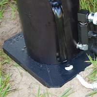 100-Ton Capacity Jack Support Plate FMT Sales Ltd