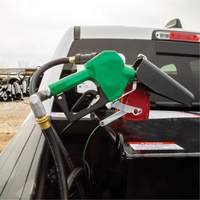 Green Automatic Gasoline Spout Nozzle FMT Sales Ltd