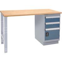 Industrial-Duty Workbench, Door w/ Drawer Combination, 1000 lbs Cap., 72" W x 36" D, 34" H FMT Sales Ltd
