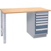 Industrial-Duty Workbench, 1000 lbs Cap., 60" W x 36" D, 34" H FMT Sales Ltd