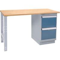 Industrial-Duty Workbench, Door w/ Drawer Combination, 1000 lbs Cap., 60" W x 36" D, 34" H FMT Sales Ltd