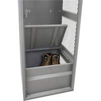 Gear Locker, Steel, 24" W x 24" D x 72" H, Grey FMT Sales Ltd