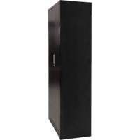 Armoire de rangement combin&eacute;e, 36" la x 18" p x 72" h, Noir FMT Sales Ltd