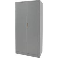 Armoires de rangement Hi-Boy, Acier, 4 Tablettes, 72" h x 36" la x 18" P, Gris FMT Sales Ltd