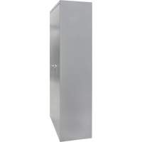 Armoire garde-robe, Acier, 36" la x 18" p x 72" h, Gris FMT Sales Ltd