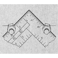 Fixations de calibre d'escalier pour &eacute;querres de charpente & &eacute;querres de charpentier FMT Sales Ltd