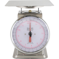 Top Loading Scale, 25 lbs. 12 kg Cap., 0.125 lbs. / 50 g Graduations FMT Sales Ltd