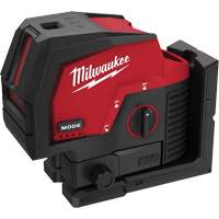 M12  Green Cross Line and Plumb Points Cordless Laser (Tool Only) FMT Sales Ltd