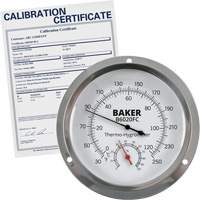 Dial Thermo-Hygrometer with ISO Certificate, 0% - 100% RH, 30 - 250°F (0 - 120°C) FMT Sales Ltd