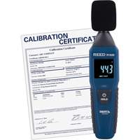 Sonom&egrave;tre Bluetooth Smart Series avec certificat de calibration, Gamme de mesure 30 - 130 dB FMT Sales Ltd