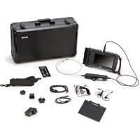 Ensemble de vid&eacute;oscope avec longue sonde de cam&eacute;ra &agrave; articulation bidirectionnelle de 4,5 mm × 1 m, 7" Affichage, 1024 x 600 pixels FMT Sales Ltd