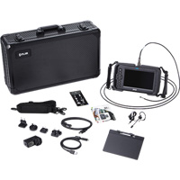 Ensemble de vid&eacute;oscope haute performance avec cam&eacute;ra HD double & longue sonde, 1280" lo x 720" la Affichage, 1024 x 600 pixels, 4,9 mm (0,19") T&ecirc;te de cam&eacute;ra FMT Sales Ltd
