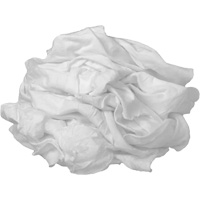 Chiffon, Coton/Polyester, Blanc, 20 lb FMT Sales Ltd