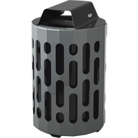 R&eacute;cipients &agrave; d&eacute;chets 2020 Stingray, M&eacute;tal, 42 gal. US FMT Sales Ltd