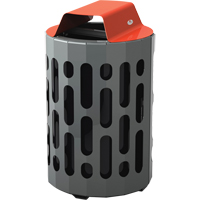 R&eacute;cipients &agrave; d&eacute;chets 2020 Stingray, M&eacute;tal, 42 gal. US FMT Sales Ltd