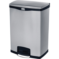 Contenant &agrave; d&eacute;chets Slim Jim , Acier inoxydable, Capacit&eacute; 24 gal. US FMT Sales Ltd