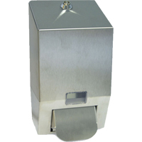 Distributeur de savon en acier inoxydable, &agrave; pression, Capacit&eacute; de 1000 ml, Format Cartouche de recharge FMT Sales Ltd