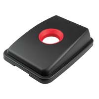 Waste Classification - Lid, Open Lid, Plastic, Fits Container Size: 17-1/4" x 12-1/2" FMT Sales Ltd