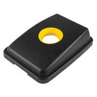 Waste Classification - Lid, Open Lid, Plastic, Fits Container Size: 17-1/4" x 12-1/2" FMT Sales Ltd