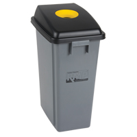Recycling & Garbage Bin, Plastic, 16 US gal. FMT Sales Ltd