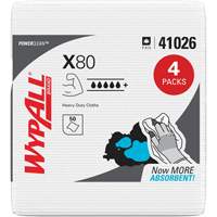 Essuie-tout X80, Robuste, 12-1/2" lo x 12" la FMT Sales Ltd