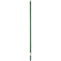 Manche de brosse pour plateforme, Brosse/Support &agrave; tampon, Vert, T&eacute;lescopique, 62"-113" lo FMT Sales Ltd