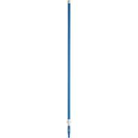 Manche de brosse pour plateforme, Brosse/Support &agrave; tampon, Bleu, T&eacute;lescopique, 62"-113" lo FMT Sales Ltd