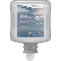 Savon transparent pour les mains Refresh, Mousse, 1 L, Sans parfum FMT Sales Ltd