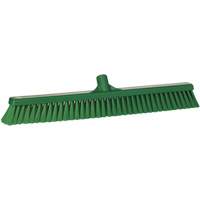 T&ecirc;te de balai-brosse pour petites particules, Crins Fin, 24", Polyester, Vert FMT Sales Ltd