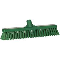 T&ecirc;te de balai-brosse &agrave; soies combin&eacute;es, Crins Cors&eacute;/Fin, 16-1/2", Polyester, Vert FMT Sales Ltd