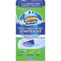 Scrubbing Bubbles&reg; Fresh Brush&reg; Toilet Brush Starter Kit, Refill FMT Sales Ltd