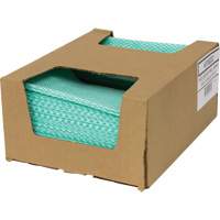 Chiffons de choix pour comptoir SaniWorks, Vert/Blanc FMT Sales Ltd