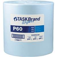Chiffons de premi&egrave;re qualit&eacute; P60 TaskBrand, Tout usage, 13" lo x 12" la FMT Sales Ltd