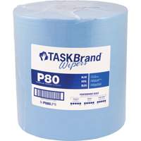 Chiffons de premi&egrave;re qualit&eacute; P80 TaskBrand, Robuste, 13" lo x 12" la FMT Sales Ltd