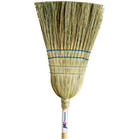 Heavy-Duty Corn Broom, 2-String, Wood Handle FMT Sales Ltd