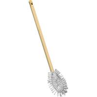 HD Toilet Brush with Wire Centre, 20" L, Polypropylene Bristles, Yellow FMT Sales Ltd