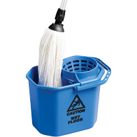Heavy-Duty Mop Cone Pail, Strainer, 3 US Gal. (12 Quart), Blue FMT Sales Ltd