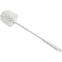 Brosse &agrave; cuvettes, 15-1/2" l, Soies Polypropyl&egrave;ne, Rouge/Blanc FMT Sales Ltd
