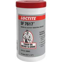 SF 7617 Industrial Hand Wipes, 75 Wipes, 12" x 9-1/2" FMT Sales Ltd