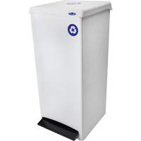 Poubelle &agrave; commande au pied, Acier, 25 gal. US FMT Sales Ltd