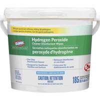 Lingettes d&eacute;sinfectantes et nettoyantes &agrave; base de peroxyde d'hydrog&egrave;ne Healthcare, 185 lingettes FMT Sales Ltd