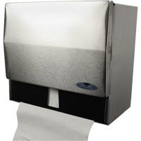 Distributeur d'essuie-mains universel, Manuel, 10,5" la x 6,75" p x 9,5" h FMT Sales Ltd