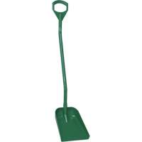 Pelle ergonomique &agrave; lame r&eacute;duite, Longueur de 50", Plastique, Vert FMT Sales Ltd